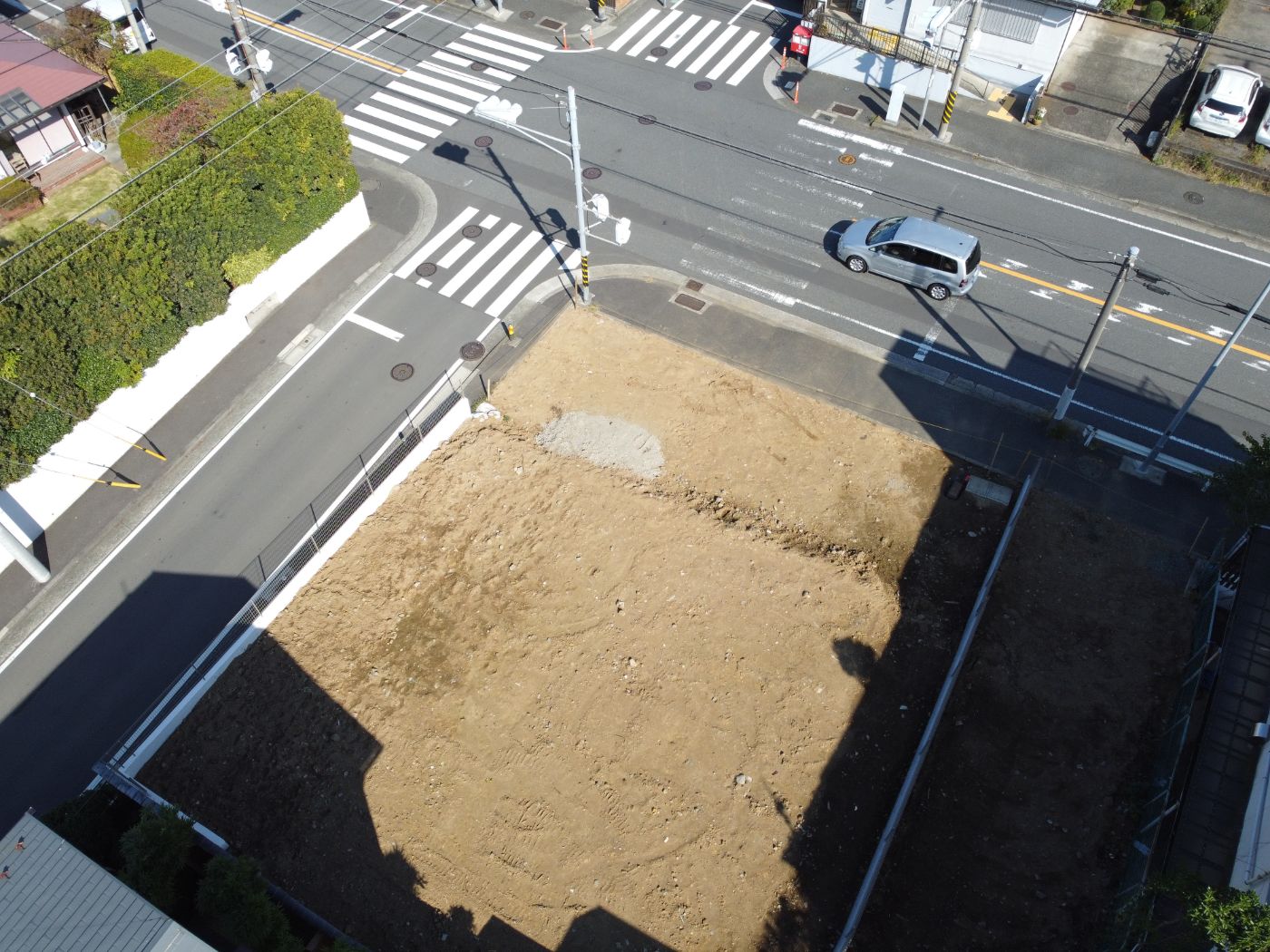 【上永谷】【港南台】2線2駅利用可 75坪超の整形の角地 これぞ「いい土地」(ドローン画像あり)